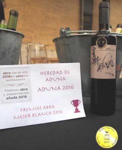 mejor blanco joven de las bodegas de Rioja Alavesa